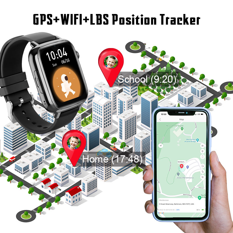 Wonlex KT34 어린이용 스마트 시계 4G WiF - Smartwatch Store 리뷰 및 가격