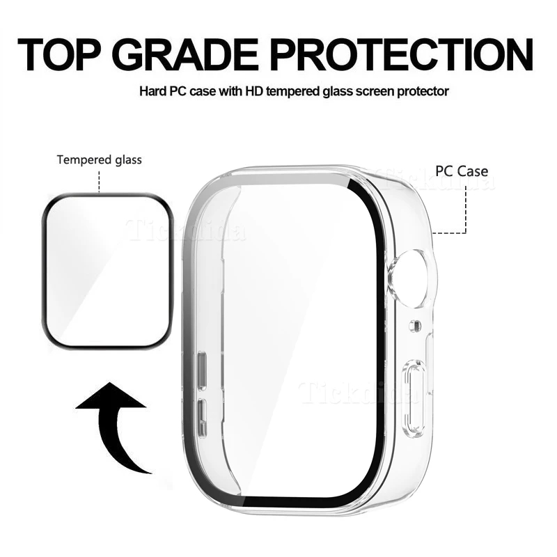 화웨이 워치용 강화 유리 및 PC 커버, 풀 커버리지  - Huawei Smartwatch Accessories 리뷰 및 가격
