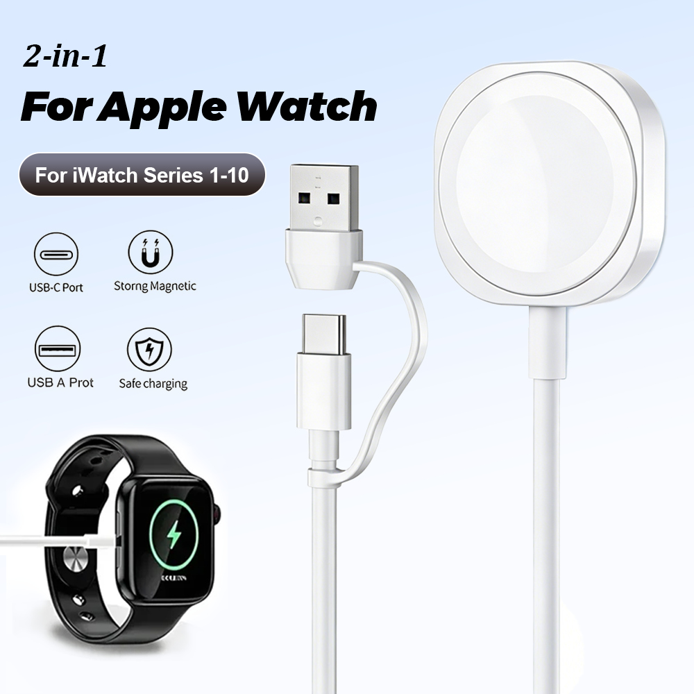 2 in 1 마그네틱 무선 USB A 고속 충전기 타입 - Wireless Charger Watch 리뷰 및 가격