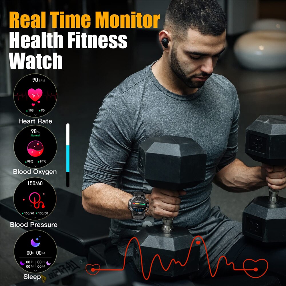 MEVADEN 스틸 1.39인치 남성용 고급 스마트워치 - Smartwatch Faces 리뷰 및 가격