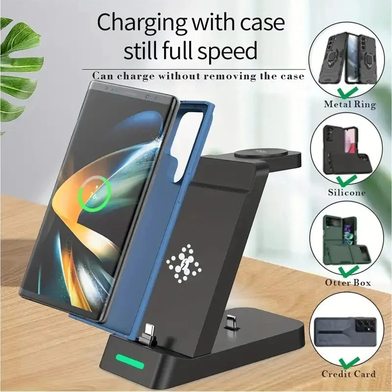 삼성 S24 S23 S22 노트 Z 폴드 고속 무선 충 - Wireless Charger Watch 리뷰 및 가격