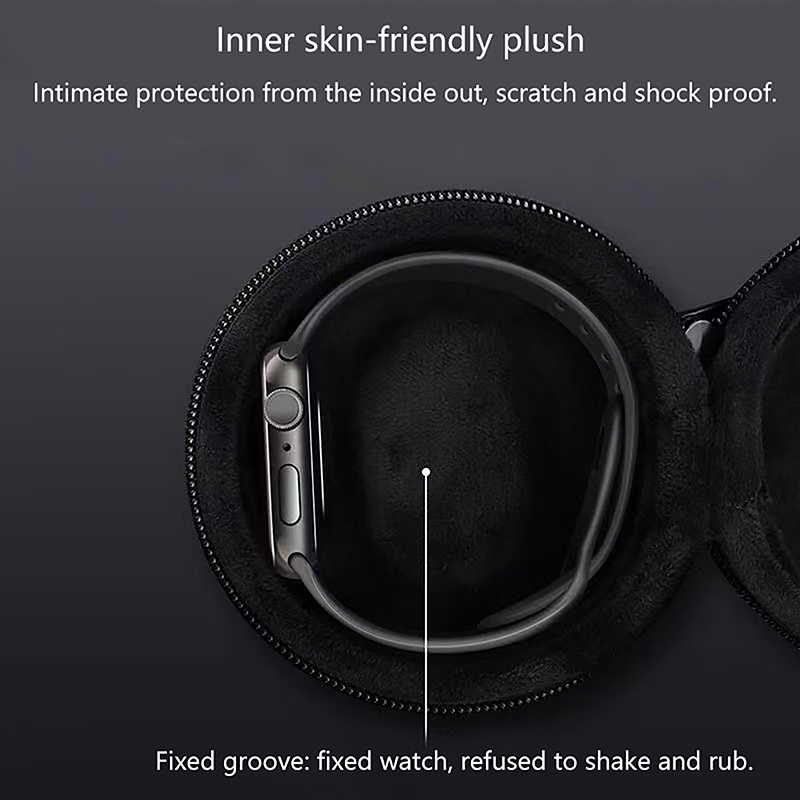 1pc 시계 보관 상자 충격 방지 휴대용 여행용 보관  - Smartwatch Store 리뷰 및 가격