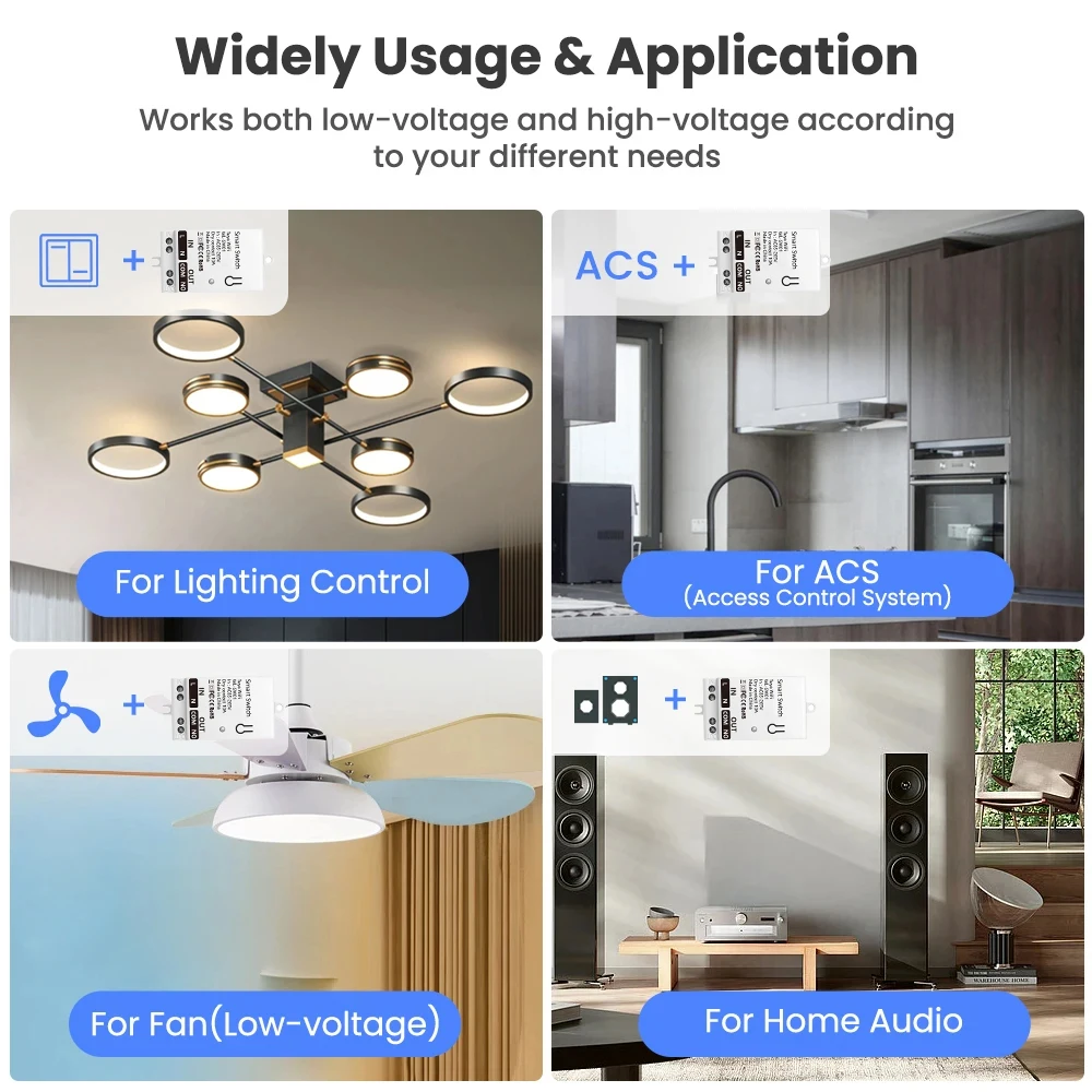 Tuya ZigBee 스마트 스위치 모듈 드라이 콘택트 - Smart Accessories 리뷰 및 가격